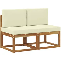vidaXL, Gartenlounge, Samisilla (2x Mittelteil)