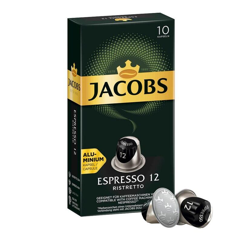 JACOBS Kaffeekapseln ESPRESSO RISTRETTO 4057020