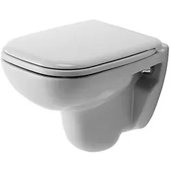 Wand-Tiefspül-WC D-Code Compact 480mm - weiß