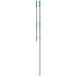 TTS Teleskopstiel Aluminium 1000 mm bis 1600 mm grün für Klapphalter und Trapezwischer, nicht autoklavierbar