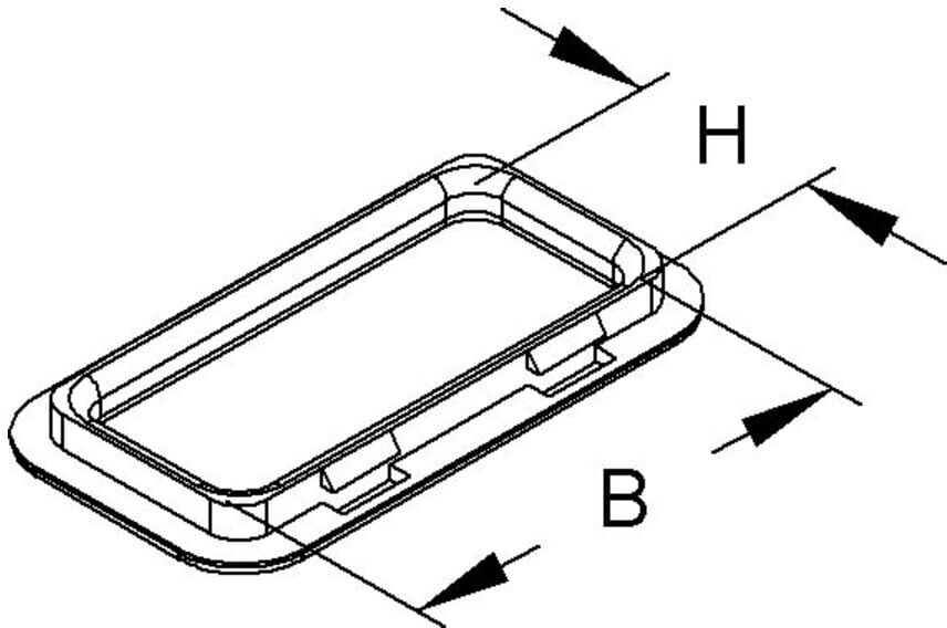 Niedax Kabelschutzring KSR 30 A)
