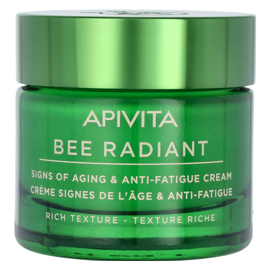 Apivita Bee Radiant Signs Of Aging Anti-Müdigkeit Creme Rich Texture 50ml (50 ml, Tagescreme) (50009430)