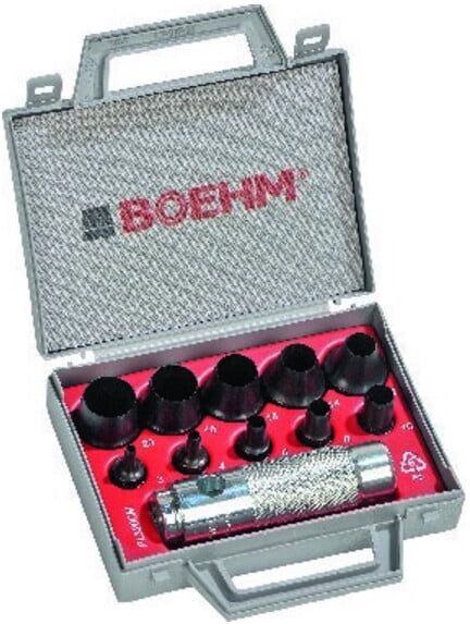 Boehm Ring-Stanzwerkzeug-Satz komplett im Behälter, Stanzbereich: 3-20 mm (832100 3-20)