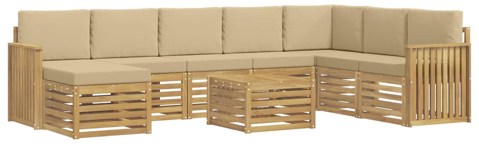 Sofagarnituren aus massivem Akazienholz
