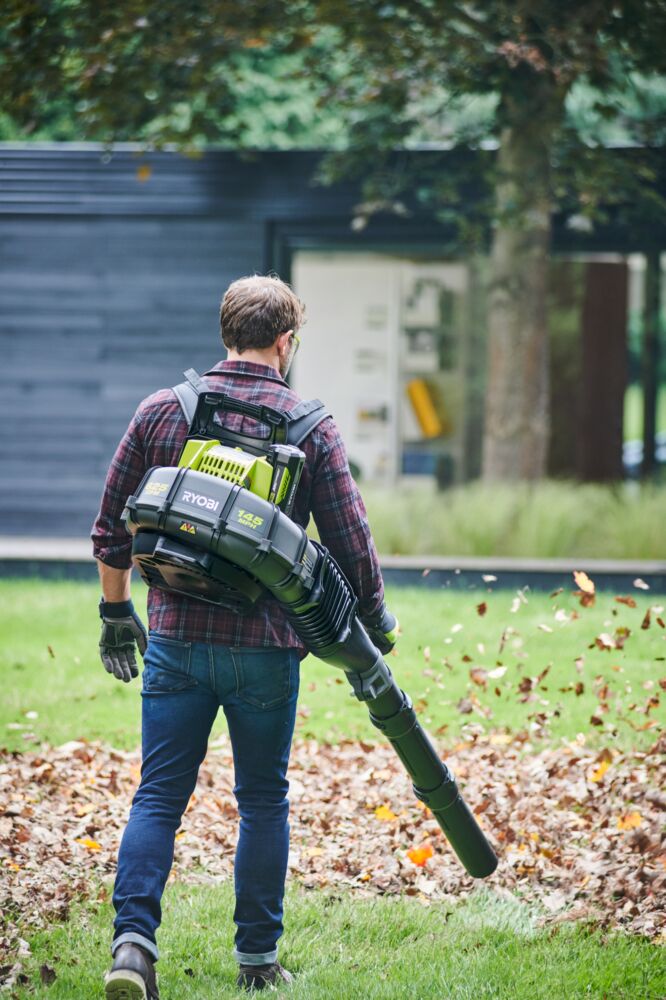 Ryobi SOFFIATORE A ZAINO BRUSHLESS 36V SOLO C/M