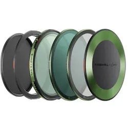 Freewell Brandon Li Variable ND/CPL Pro Kit – 82 mm (82 mm, ND- / Graufilter, Polarisationsfilter), Objektivfilter, Transparent, Grau