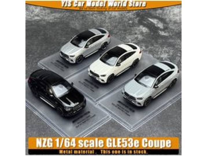 NZG 1/64 schaalmodel van een GLE53e coupé, ideaal als cadeau voor de feestdagen, statisch decoratiemateriaal, onderdeel van een cadeaucollectie voor de feestdagen.