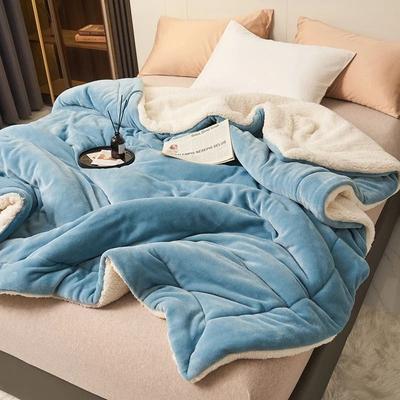Uplifted Finds Super Soft Imitation Lambswool Blanket High Quality Milk Fleece Sofa Blanket 200 X 230 Cm f