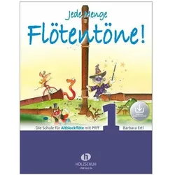 Jede Menge Flötentöne! 1 (mit Audio-Download), Sachbücher von Barbara Ertl