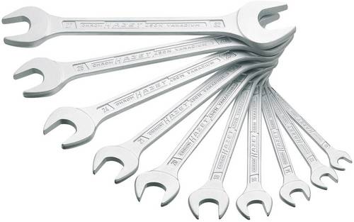 Hazet 450N/10 Doppel-Maulschlüssel-Satz 10teilig Schlüsselweite (Metrisch) 6 - 32mm
