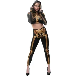 Metamorph Golden Bones Skelettkostüm (3XL, XXL)