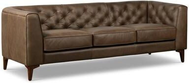 Poly and Bark "Poly & Bark Essex 89"" Sofa - Full Grain Genuine Italian Leather"