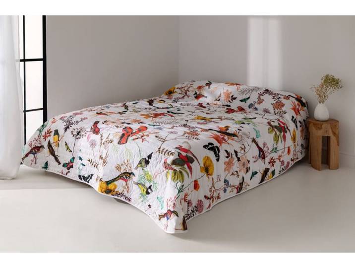Couvre-lit 100% coton multicolore 270x260 cm