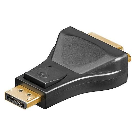 Goobay DisplayPort/DVI-D Adapter 1.1, vergoldet (DisplayPort) (51720)