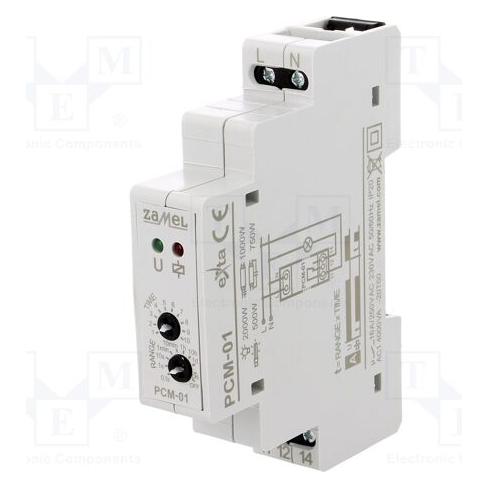 Zamel Zeitrelais 16A 1NO/NC 230V AC PCM-01 (PCM-01)