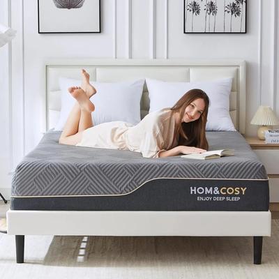 Uplift Essentials Cooling Gel Memory Foam Mattress With Green Tea Infusion 10inch queen