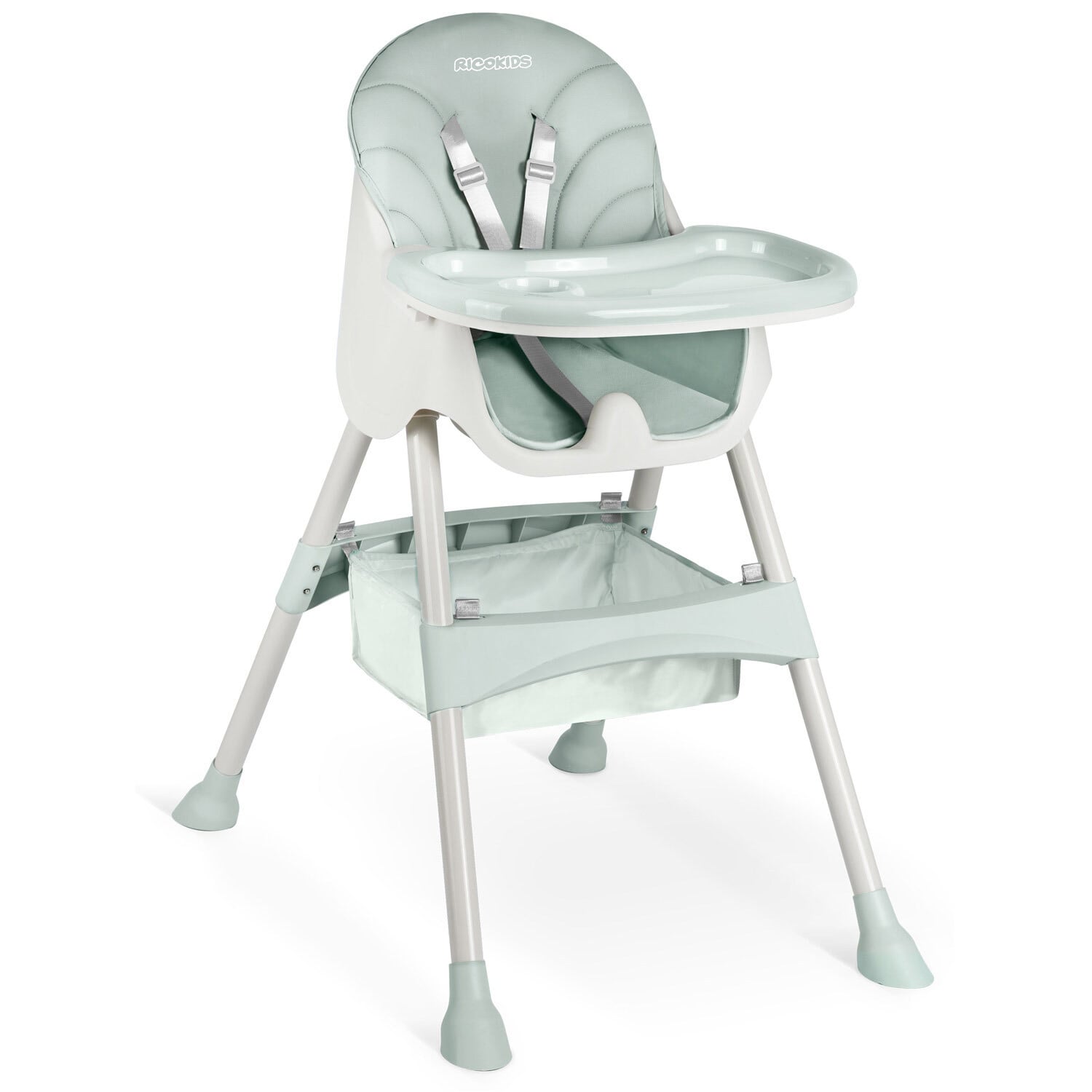 Ricokids Kinderstoel Milo met tafel, groen