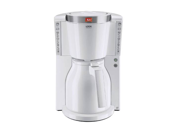 MELITTA Filterkaffeemaschine Look Selection , weiss (weiß), Kaffeemaschinen, Filterkaffeemaschine