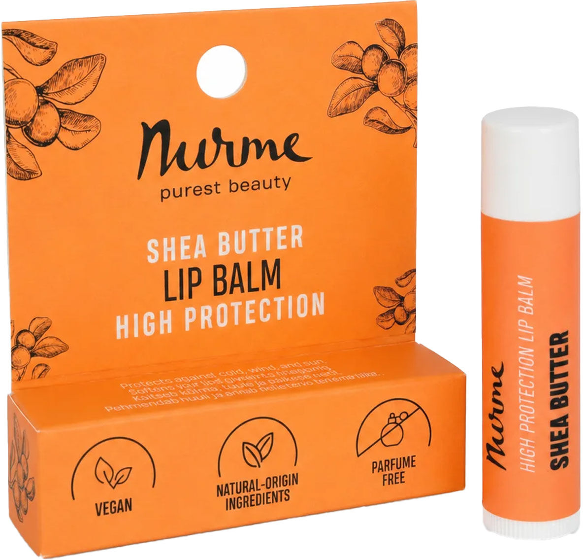 NURME High Protection Shea Butter Lip Balm 4.5g
