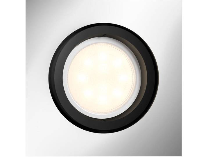 Spot Philips Hue Aluminium Kunststoff 250 lm Dimmbar B 9 cm - LED - Lichtfarbe: Warmweiss - Kaltes Tagesweiss - LED Energiesparlampen