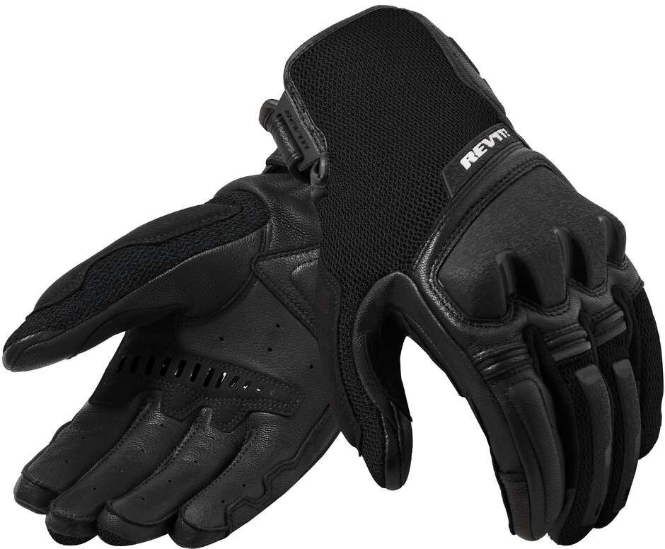 Guanti Moto Estivi Rev'it DUTY Nero taglia 2XL