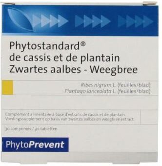 Pileje Phytostandard casis llanten 30 Comprimidos suplemento dietético