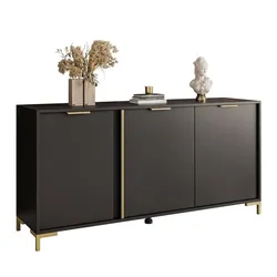 KOMMODE LARETTO 153 cm 3D anthrazit