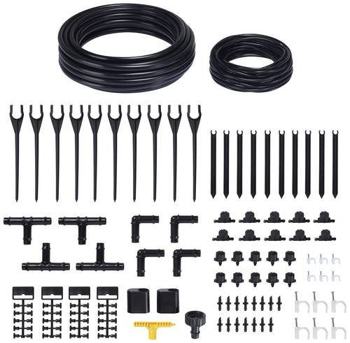 TOOLCRAFT TO-7935588 Tropfbewässerung-Set 13mm (1/2 ) Ø Schlauchlänge: 15m