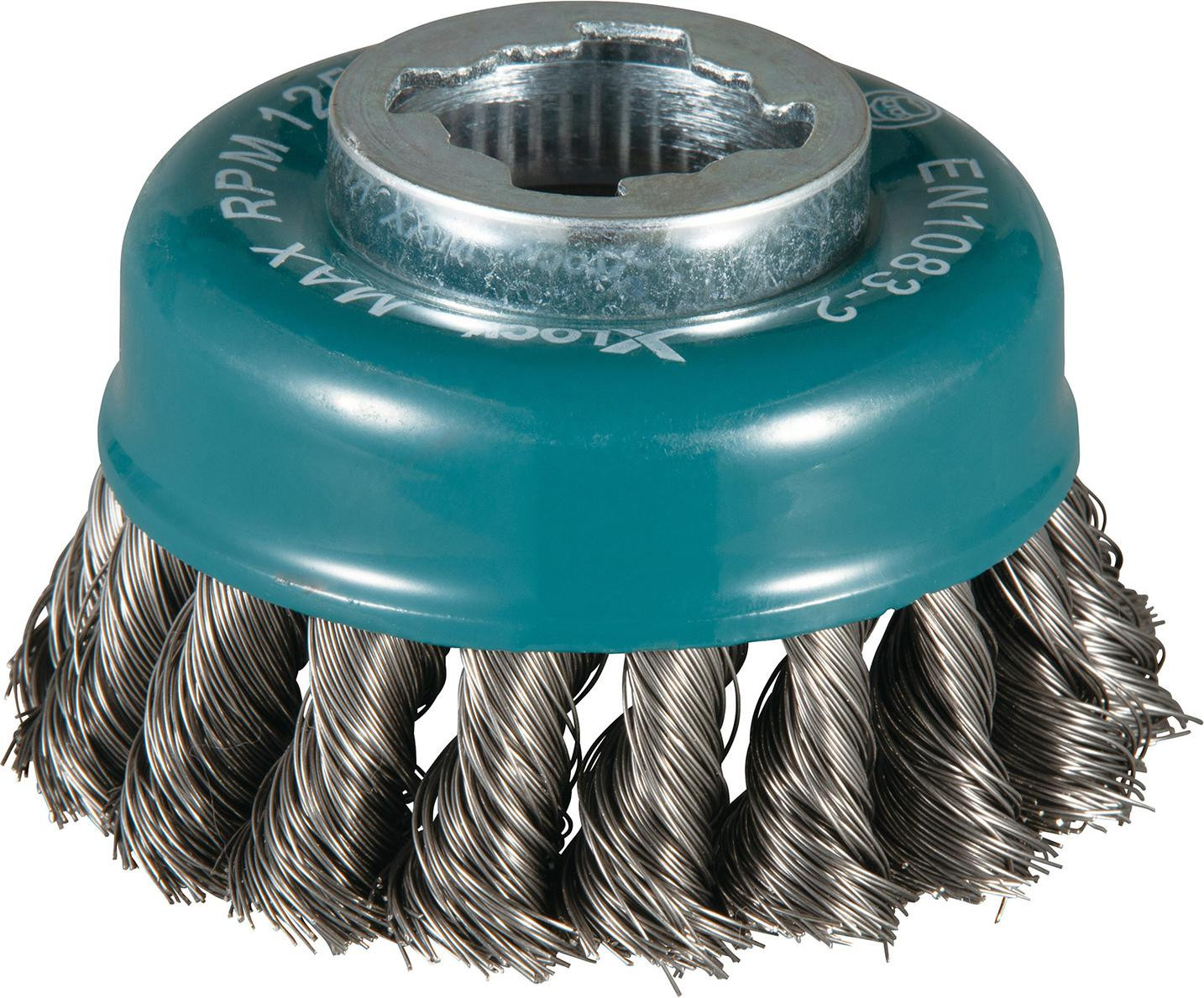 Makita opzetborstel schuurborstel meerkleurig rond 8 cm 0,35 mm