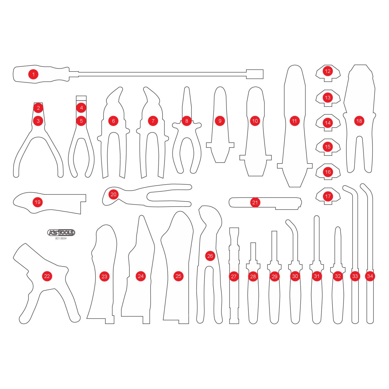 KS Tools 821.0034-97 (821.0034-97)