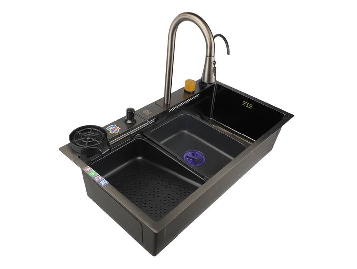 Évier de cuisine en acier inoxydable européen, évier de cuisine sous plan, Installation Simple et facile, professionnel, grande capacité pour la cuisine domestique