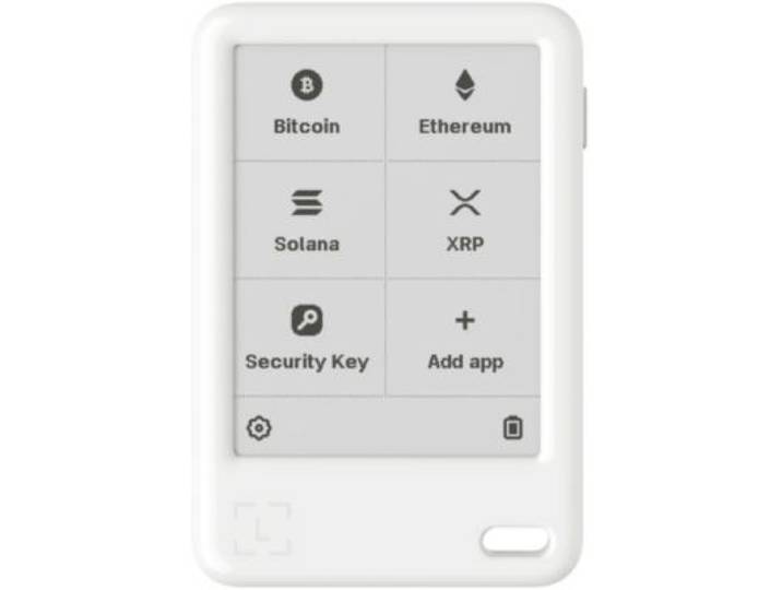 Ledger - Crypto Wallet Nano Gen5 Blanc Glacier