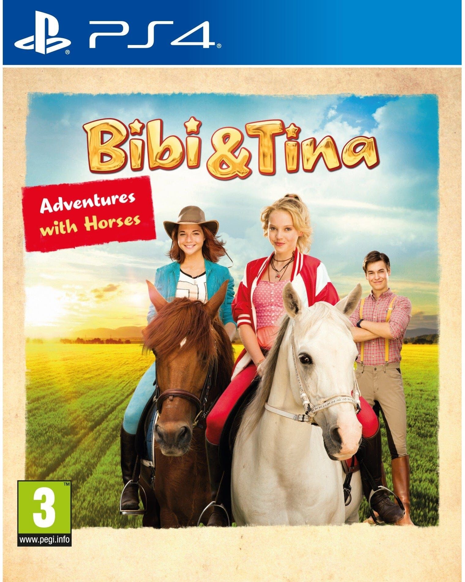 FUNBOX MEDIA LTD Bibi ; Tina: Adventures with Horses (PS4) (Disc) for PlayStation 4