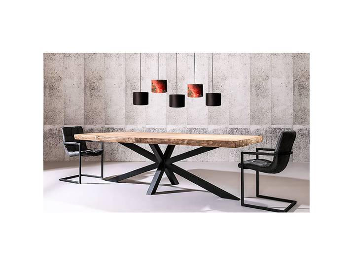 Pendelleuchte Venus C IV 130 x 150 x 20cm Samt E27
