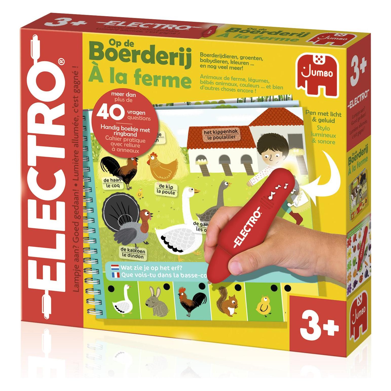 Jumbo Electro Wonderpen Mini Farm (Französisch, Niederländisch) (19558)