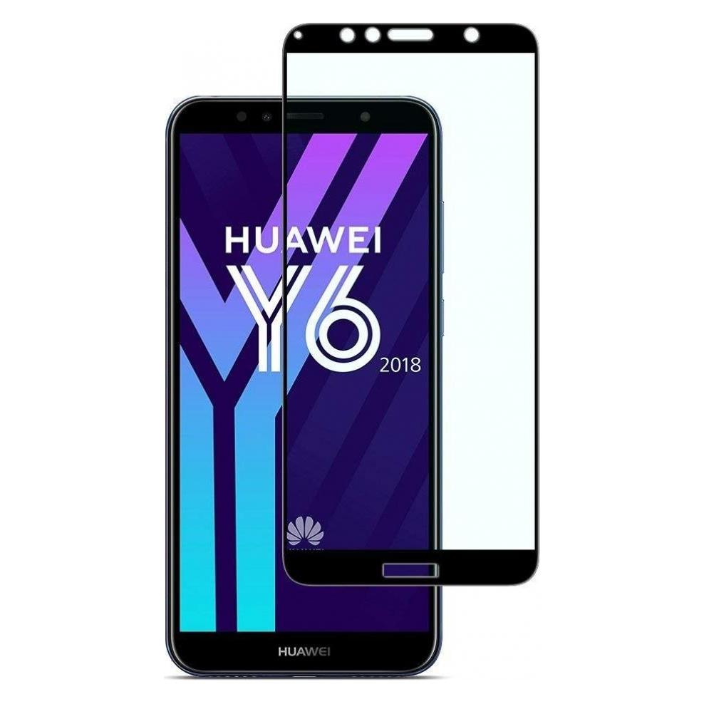 Screenguard Huawei Y6 2018 Full Screen Panzerglas Schutzfolie 2.5D 9H (Huawei Y6 (2018)) (00024258)