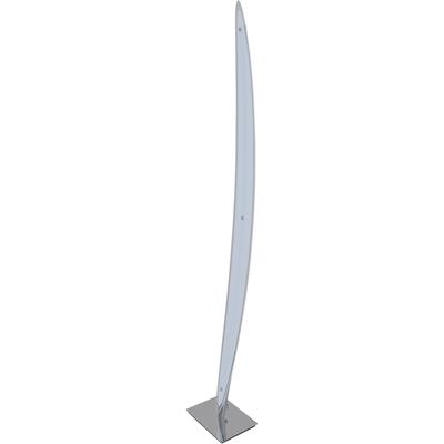 NÄVE LED Stehlampe "Surf", grau, 1, H: 131cm, 1 Stk., Leuchten, Stehleuchte "Surf",dimmbar, inkl. 144 LED´s 3000K; 1850lm total 29W, LED Stehlampe
