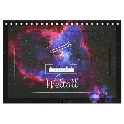 Havel-Sternwarte Weltallkalender (Tischkalender 2027 DIN A5 quer), CALVENDO Monatskalender
