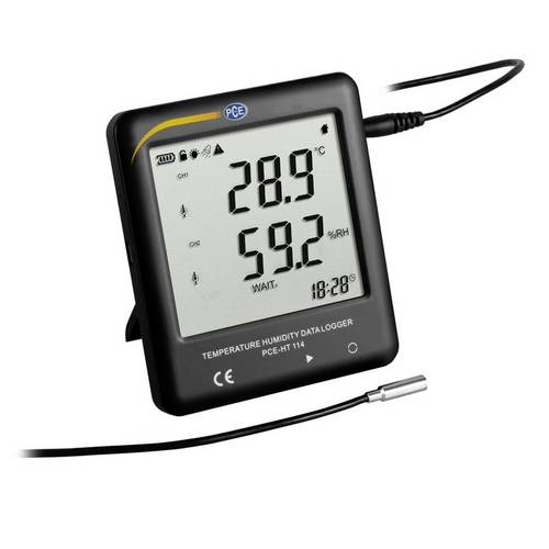 PCE Instruments PCE-HT 114 PCE-HT 114 Multi-Datenlogger Messgröße Temperatur, Luftfeuchtigkeit 0 bis 100% rF