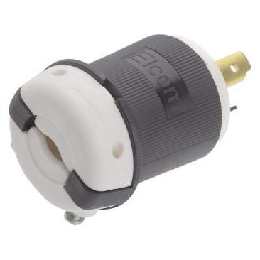RS PRO Netzstecker Kabel, 2P+E, NEMA L5 - 30P, 125 V / 30A Schwarz, für USA (8179371)