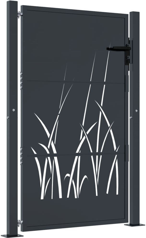 Ophelia & Co. Oliphant Gate Fencing Anthracite 155cm H x 105cm W x 3.9cm D