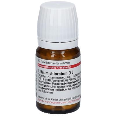 Lithium Chloratum D 6 Tabletten 80 St