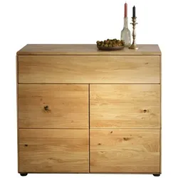G+K Kommode Skagen Holz Braun Wildeiche