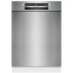 Bosch Hausgeräte Bosch Geschirrspüler (UB) SMU2HTS08E Serie 2, EEK C, Geschirrspüler Einbau, Silber