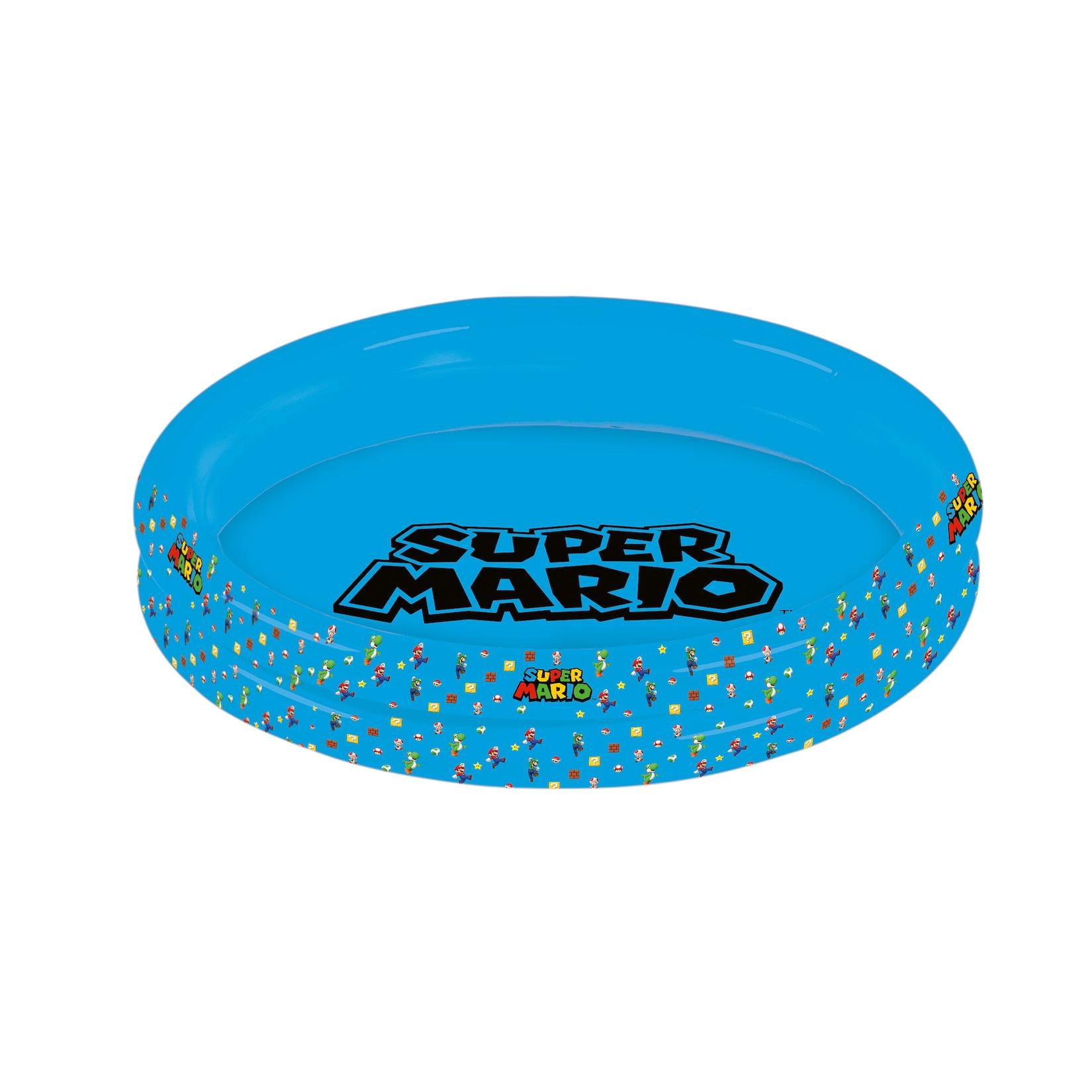 Planschbecken Super Mario 150cm Pool Kinder Garten 2-Ring Happy People Becken