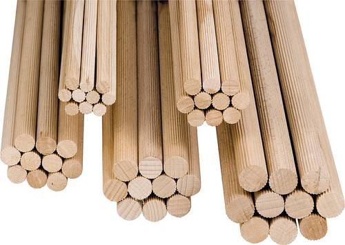 Kwb 028010 Holzdübel 1m 10mm