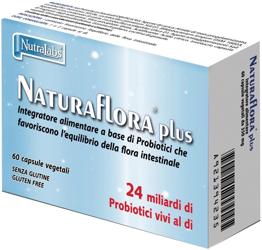NUTRALABS Srl NATURAFLORA PLUS 60 CAPSULE