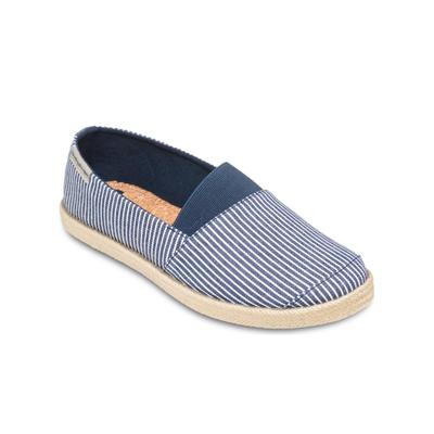 Sneaker QUIKSILVER "Espadrilled", Herren, Gr. 12(45), blau (denim), Obermaterial: Textil / Futter: Textil / Außensohle: Gummi., Schuhe Sneaker