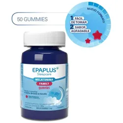 Epaplus Sleep Gummies à La Mélatonine 50g