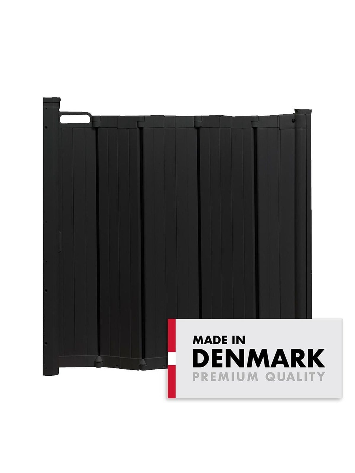 BabyDan Guard Me sikkerhedsgitter Sort 55-89 cm